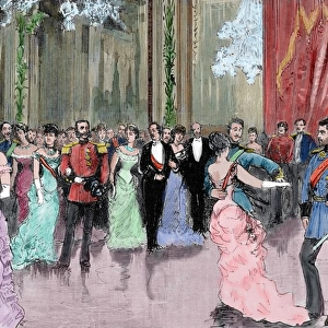 Prince Ludwig Ferdinand of Bavaria (1859-1949) and Infanta M
