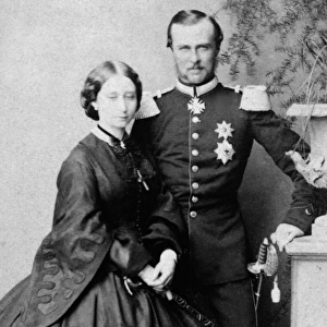 Princess Alice with Grand Duke Louis of Hesse
