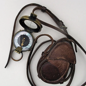 Prismatic compass belonging to Sergeant Ernest Blaikeley