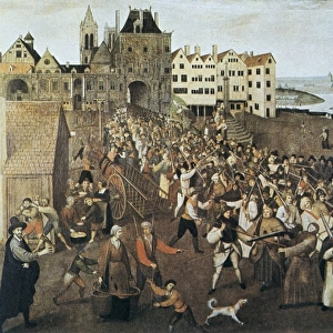 Procession of the Holy League Leaving the Saint-Jean