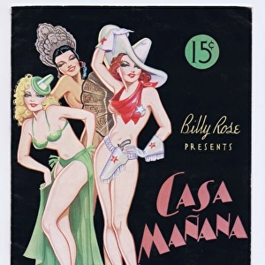 Programme cover for Billy Roses Casa Manana Revue, Fort Wor