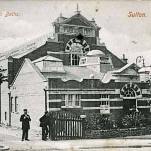 Baños Públicos, Sutton, Surrey.