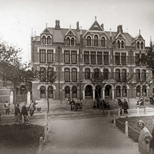 Public building, Shanghai, China, circa 1890