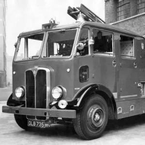 Pump vehicle at Southwark HQ, SE1