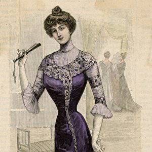 Purple Dress 1899