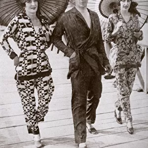 Pyjama suits at the Venice Lido, 1926