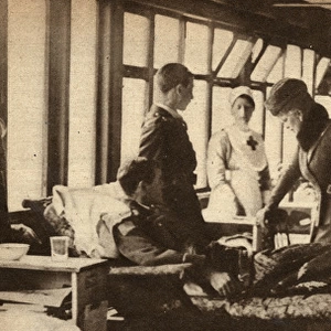 Queen Mary at Cambridgeshire Tuberculosis Colony