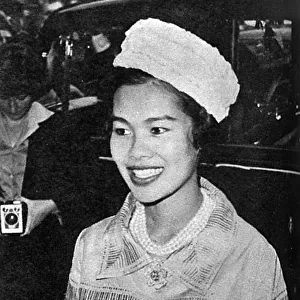 Queen Sirikit of Thailand at Burlington House
