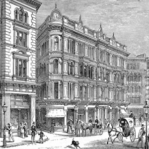 Queen Victoria Street, London, 1874