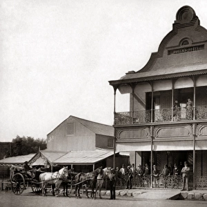 Queens Hotel, Kimberley, South Africa, circa 1888