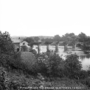 R. Mourne and Old Bridge, Newtownstewart