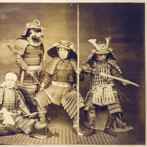 Historic Cushion Collection: Japanese samurai armor