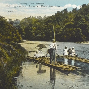 Rafting on the Rio Grande, Port Antonio, Jamaica