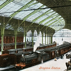 The Railway Station, Brighton, Sussex