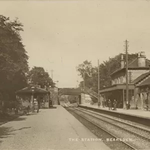 Railway Station (Glasgow, Dumbarton and Helensburgh Railway (GDHR)), Bearsden, Glasgow
