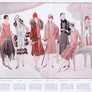 A range of Parisian fashions, 1926