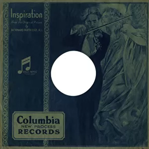 Record cover sleeve, 78 rpm Columbia New Process