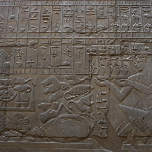 Relief depicting a religious offering
