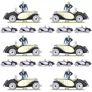 Repeating Pattern - Car / Motoring