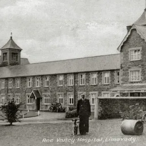 Roe Valley Hospital Print - Limavady, County Londonderry