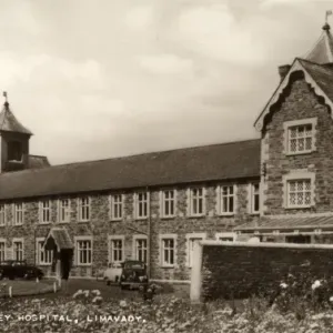 Roe Valley Hospital Print, Limavady, Northern Ireland 1842