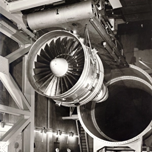 A Rolls-Royce RB211 in one of six newly-built test beds