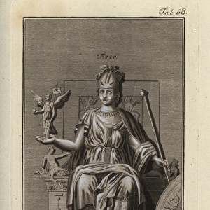 Roma, goddess of the city of Rome, from a monument