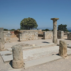 Roman city of Ampurias. Roman Domus