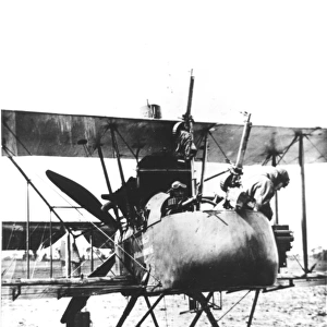 Royal Aircraft Factory FE 2d two seater plane