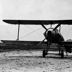 Royal Aircraft Factory SE 4 scout, front (on the ground)
