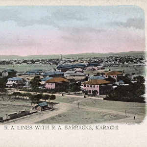 The Royal Artillery Lines and Barracks, Karachi, Pakistan