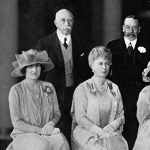 Royal group after Princess Elizabeths Christening