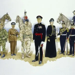 The Royal Logistic Corps Print by Malcolm Greensmith