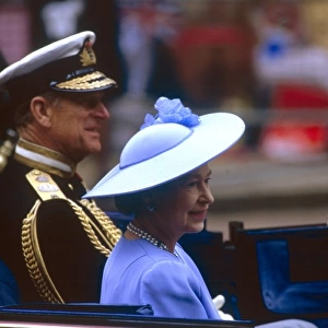 Royal Wedding 1986 - Queen and Prince Philip
