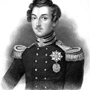 Portrait of Prince Albert, Saxe-Coburg as a Young Man Print