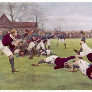Rugby Try Scored 1897