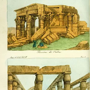 Ruins of the Temple of Kom Ombo, and view