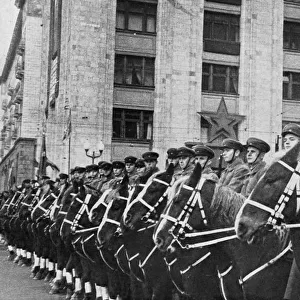 Russian Cavalry in Red Square, 1939