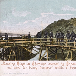 Russo-Japanese War - Japanese Landing Stage at Chemulpo