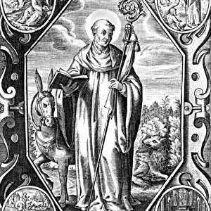 Saint Sola, Anglo-Saxon monk in Germany