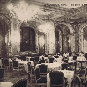 Salle a Manger in Claridges hotel, Paris, 1920s