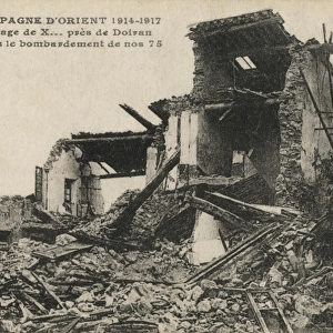 Salonika - damage after French attacks