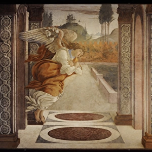 Sandro Botticelli (1445-1510). The Annunciation, 1481. Italy