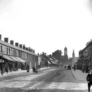 Early 20th Century Print of Sandy Row, Belfast