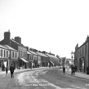 Early 20th Century Print of Sandy Row, Belfast