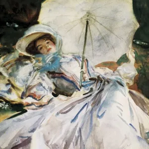 SARGENT, John Singer (1856-1925). Lady with Parasol