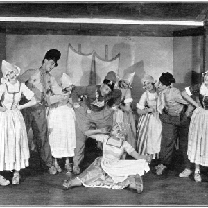 A scene from Bon Ton, the cabaret show at the Trocadero, Lon