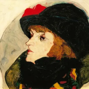 Egon Schiele Portrait of Ida Roessler Print Egon Schiele Portrait of Ida Roessler Print