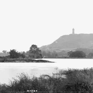 Scrabo Tower Print - Waterfront View Scrabo Tower Print - Waterfront View