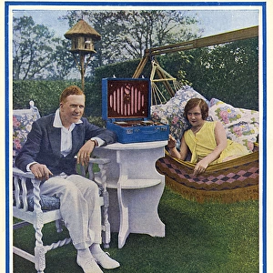 Selector portable wireless advertisement, 1929